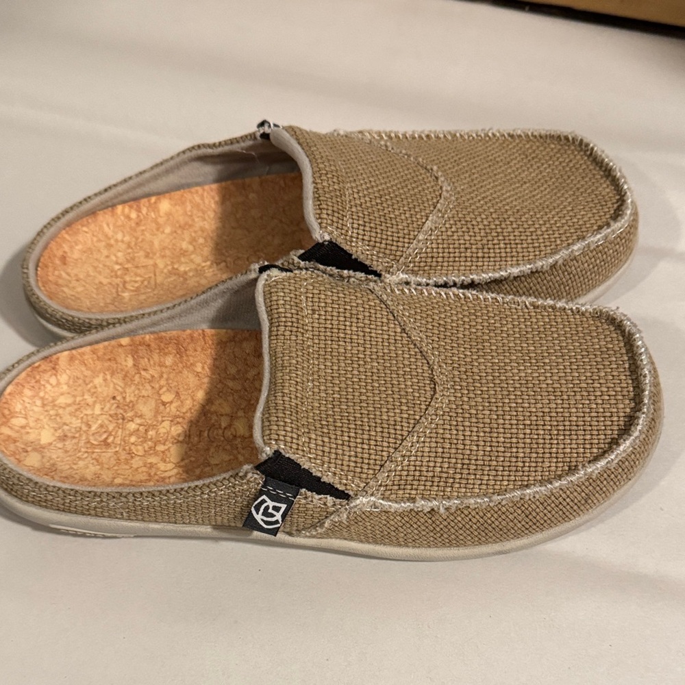 Men's Tan Slip-On Loafers